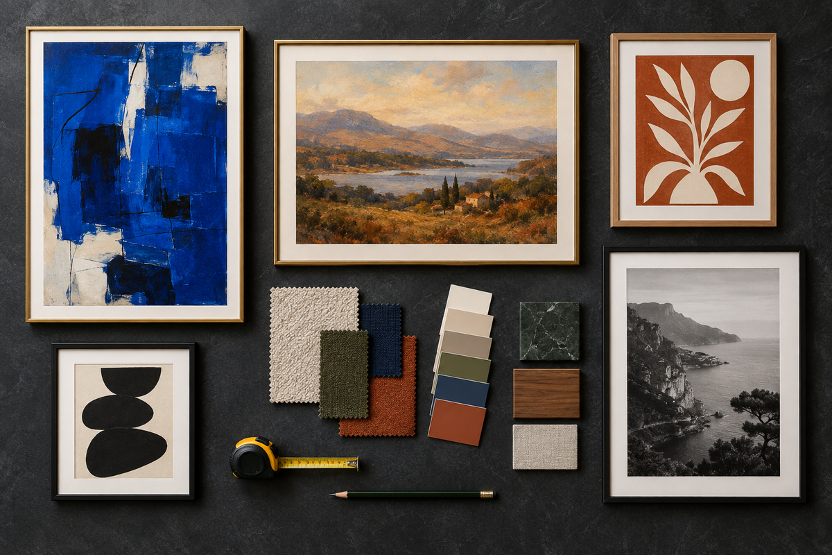 How to Choose Wall Art for Your Living Room