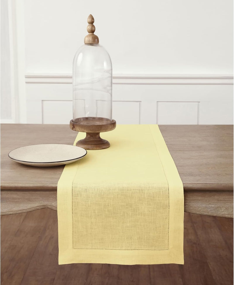 Linen table runner