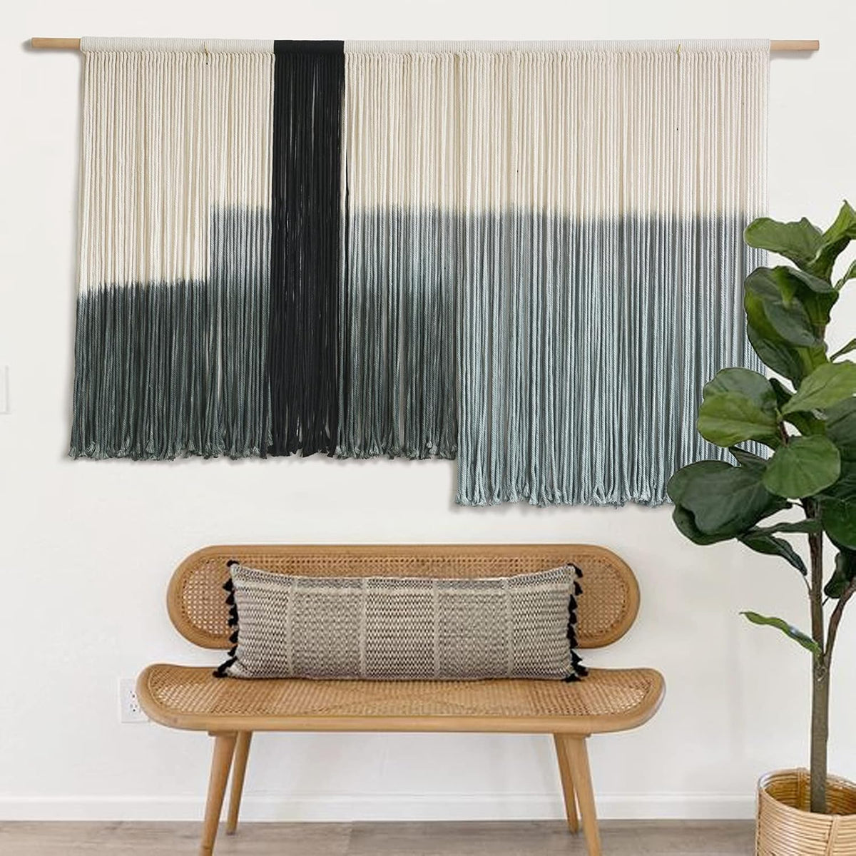 Macrame bedroom wall decor