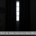 Yakamok Curtain, Wide Thermal Blackout Panel, Sliding Door, 70 x 84, 1 Panel | - Image 6