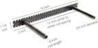 Floating Shelf Brackets - Sheppard Brackets - Easy Install - Heavy Duty (16 inch with Build Kit)