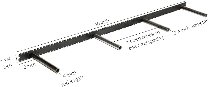 Floating Shelf Brackets - Sheppard Brackets - Easy Install - Heavy Duty (40 inch)
