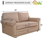 Easy-Going Reversible Couch Cover, 2 Cushion Sofa, Water Resistant Furniture Mat - Image 8