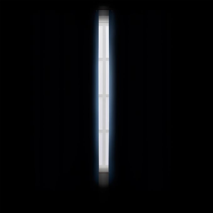 Blackout Curtains 52 x 90 Inch Long Sky Blue Curtains Set of 2 Panels Room - Image 3