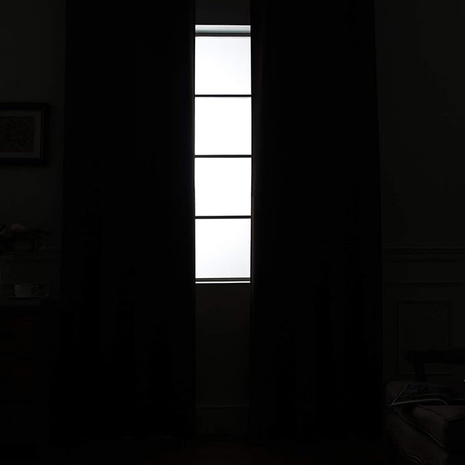 Yakamok Grey Blackout Curtains 84 Inches Long - Image 7