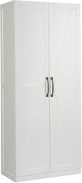 Sauder Miscellaneous Storage Cabinet, White Finish