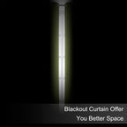 Blackout Curtains 52 x 90 Inch Long Olive Green Curtains Set of 2 Panels Room - Image 3