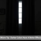 Yakamok Room Darkening Curtains 62x72 inch Length Stone Blue-Living Room | 2 - Image 2