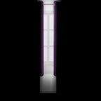 Purple Blackout Curtains 66 x 63 Inch Length/Set of 2 Curtain Panels/Thermal - Image 3