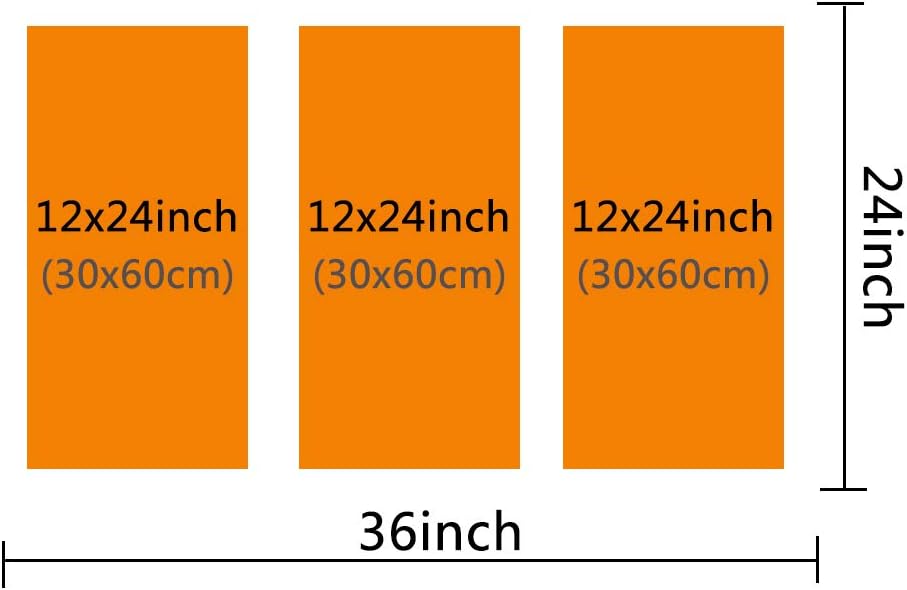 TUMOVO Canvas Prints Yellow and Black Sports Car Wall Art Modern Home Decor Speedy Car in the Garage Poster Living Room Boys Bedroom Decoration Artwork Painting Framed Ready to Hang, 36" Wx24 H