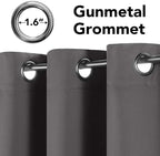 H.VERSAILTEX Premium Blackout Thermal Insulated Room Darkening Curtains - Image 5