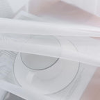 SpaceDresser Sheer Voile Window Treatment Rod Pocket Curtain Panels - Image 7