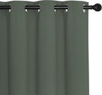 NICETOWN Dark Mallard Blackout Curtains - Image 7