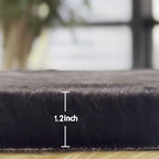 ORINOVA Black Shag Rugs 8x10 Area Rugs - Image 2
