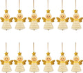 DIY Christmas Button Ornament Making Set - Snowman/Santa/Angel, Fun Holiday Craft Kit for All Ages, Ideal Xmas Tree Hanging Decor & Festive Gifts (D12)