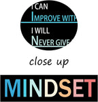 WYJZDZQ8 Motivational Life Poster Inspirational Canvas Growth Mindset Painting Wall Art Inspiring Prints Wall Pictures for Living Room Office Home Decor Office Framed Ready to Hang [30''W x 40''H]