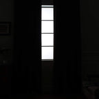 Yakamok Beige 100% Blackout Curtains 63 Inches Long - Image 9
