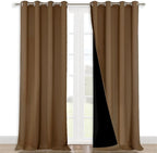 NICETOWN Full Shading Curtains for Windows, 52 inches W x 95 inches L, Super by NICETOWN