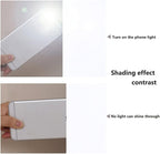 NICETOWN White 100% Blackout Curtains 45 inches Long, 2 Thick Layers Completely - Image 3