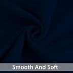 Yakamok Room Darkening Curtains 52x96 inch Length Dark Blue-Living Room | 2 - Image 7