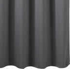 Blackout Curtains 66 x 54 Inch Long Frost Grey Curtains Set of 2 Panels Room - Image 8