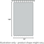 NICETOWN Sheer Curtains 108" Extra Long - Image 8