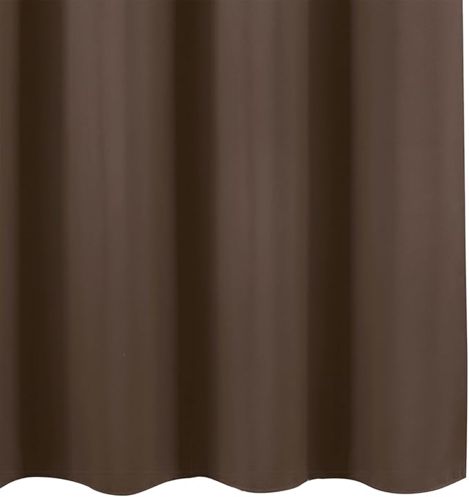 Blackout Curtains 52 x 90 Inch Long Chocolate Curtains Set of 2 Panels Room - Image 8