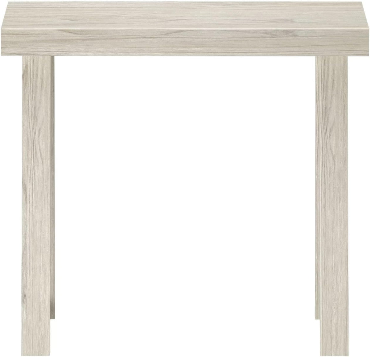 Plank+Beam Solid Wood Console Table, 36 Inch, Sofa Table, Narrow Entryway Table for Hallway, Behind The Couch, Living Room, Foyer, Easy Assembly, Coastal White