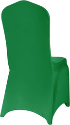 Spandex Chair Covers, 25PCS, Washable Protector for Living Room, Party, Banquet, Wedding, Hotel (Emerald)