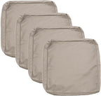 Sqodok Patio Cushion Cover 19x19 inch, Outdoor Seat Cushion Slip Cover by Sqodok