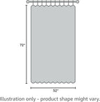 NICETOWN Blackout Curtains 72 inch Length 2 Panels Set - Image 7