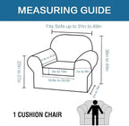 H.VERSAILTEX Rich Polyester Spandex Blend 2 Piece Cover Chair Slipcover Sofa - Image 2