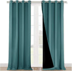 NICETOWN Full Shading Curtains 90" Long 2 Panels Set by NICETOWN