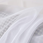 MIULEE Short Sheer Curtains 30 Inch Length 2 Panels, 29 x 30 Inches, Tier - Image 3