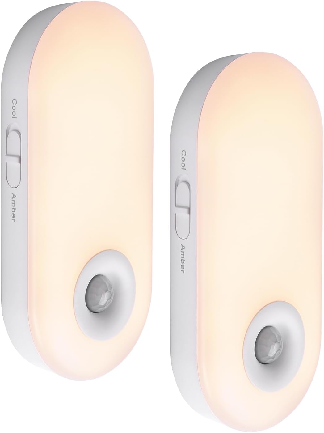 Dawnrise Night Lights Plug into Wall, Motion Sensor Night Light Plug in Indoor, 38 LED Dimmable 100LM or 10LM and 2 Color Temperature Lights for Bedroom, Stairs, Kitchen, Hallway, Utility Room 2PK