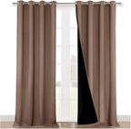 NICETOWN 100% Blackout Blinds, Cappuccino, Laundry Room Decor Window Treatment by NICETOWN