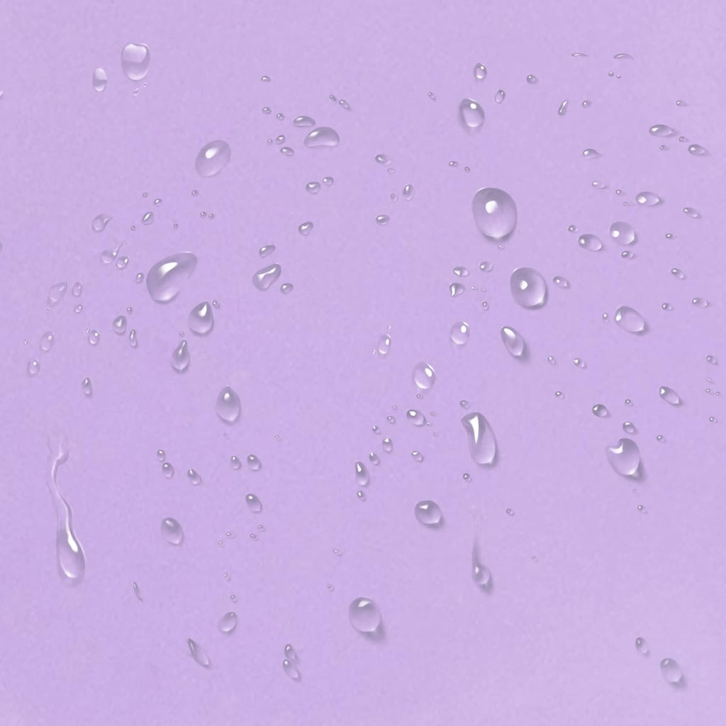 SuperO Waterproof Spandex Table Cover for 4FT Table Universal Fitted Stretch Tablecloth for Party, Banquet, Wedding and Events-Lavender