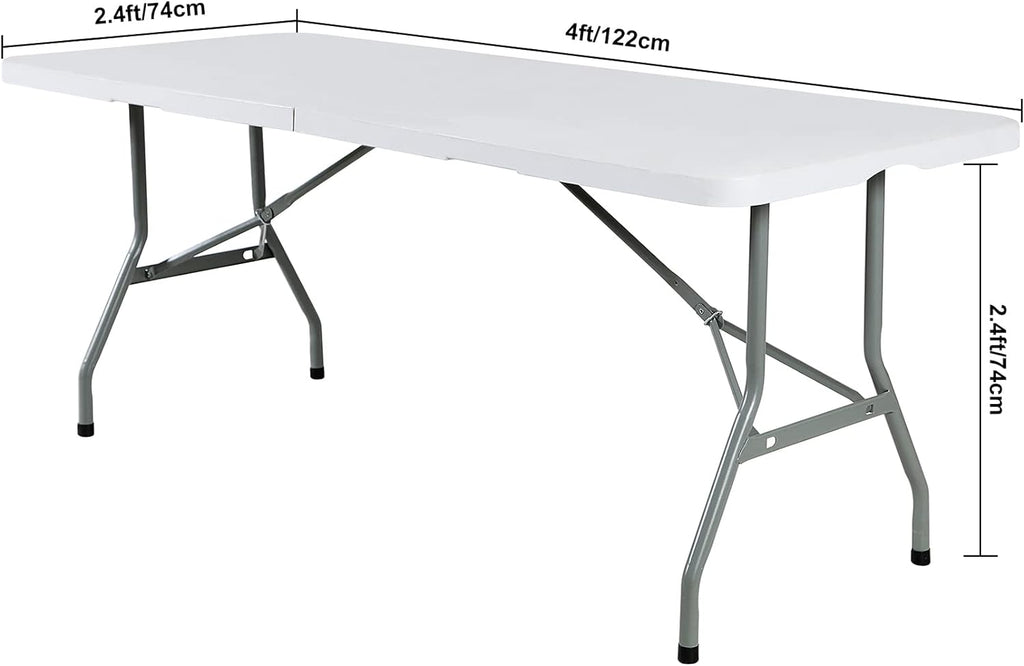 Spandex 4ft Waterproof Table Cover for Party,Wedding, Banquet, and Events(Emerald)