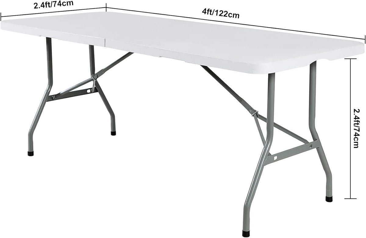 Spandex 4ft Waterproof Table Cover for Party,Wedding, Banquet, and Events(Emerald)