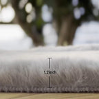 ORINOVA Faux Fuzzy Washable Fur Area Rugs - Image 2