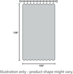 H.VERSAILTEX Blackout Patio Curtains 100 x 108 Inches - Image 8
