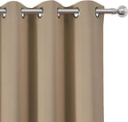 Natural Thermal Blackout Curtains/42 x 84 Inch/Set of 2 Panels Room Darkening - Image 5