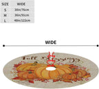 Christmas Tree Skirt,Fall Blessings Xmas Tree Skirt Rustic Farmhouse Tree Skirt for Christmas Decor Xmas Holiday Home Party Decorations30