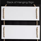 EXCELLO GLOBAL PRODUCTS Large Hanging Wall Sign: Rustic Wooden Decor (Shiraz, Cabernet, Merlot, Pinot Noir, Chardonnay, Pinot Grigio) Hanging Wood Wall Decoration (11.75" x 32")