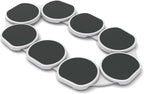 Full Set - Dark Gray - The First Patented Lazy Susan Turntable Expandable for Rectangular & Oblong Tables - Kitchen & Dining Tables - Great Gift! Parties & Gatherings.