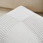 Fancy Homi 2 Packs White Samll Decorative Throw Pillow Covers 12x12 Inch - Image 4