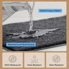 GORILLA GRIP Waterproof Traffic Guard Door Mat, 60x36 Indoor Outdoor Durable - Image 5