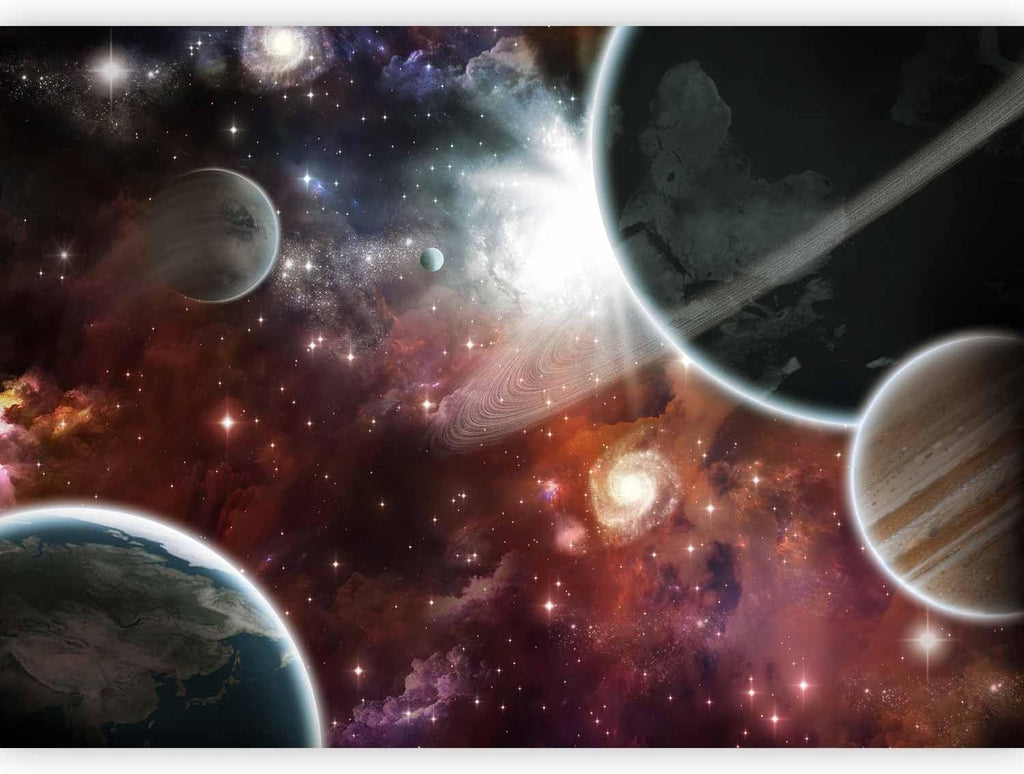 artgeist Premium Wall Mural Cosmos Galaxy 177x124 in - XXL Non-Woven Wallpaper Fleece Wall Decor Photo Print Picture Image Design Home 10110905-32