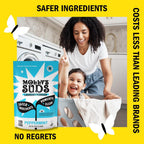 Molly's Suds Original Laundry Detergent Powder | Clean Laundry Detergent Powder for Sensitive Skin | Simple, Effective Ingredients, Stain Fighting | 120 Load (Peppermint)