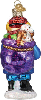 Old World Christmas Rudolph The Red-Nosed Reindeer Yukon Cornelius Glass Blown Ornament for Christmas Tree